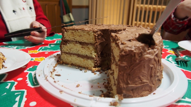 Mom's infamous refrigerator cake