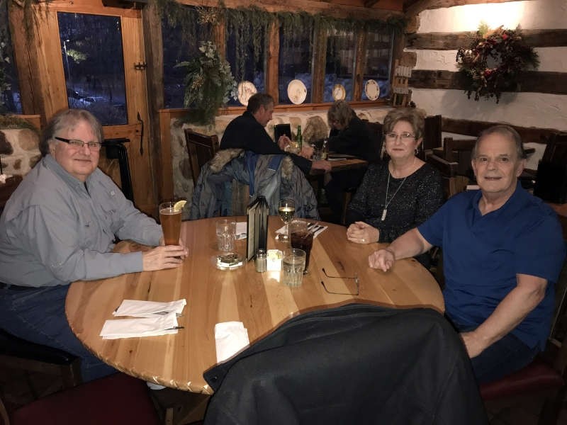 2017.11.12 - Fox & Hounds Restaurant - Tim, Lorna and Andy - Celebrating Our 20th Anniversary