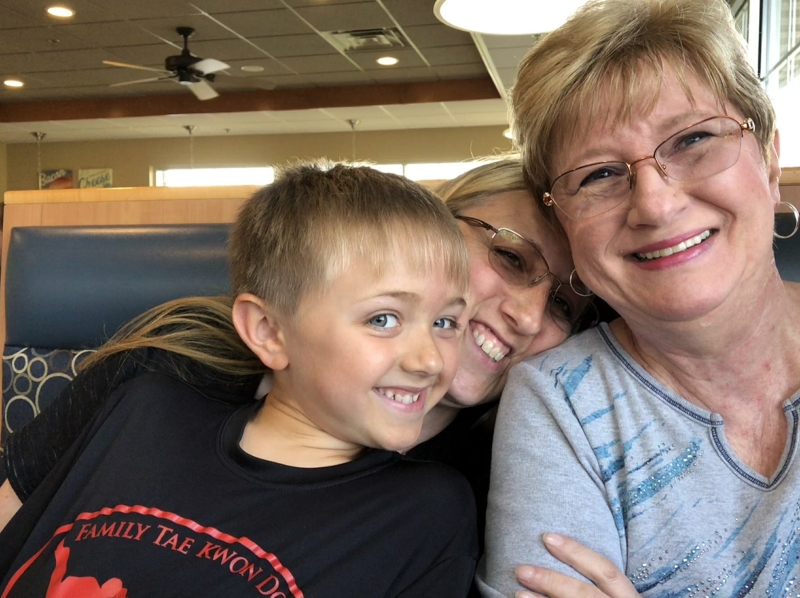2018.6.20 - Culver's Restaurant - Jake, Juli and Lorna