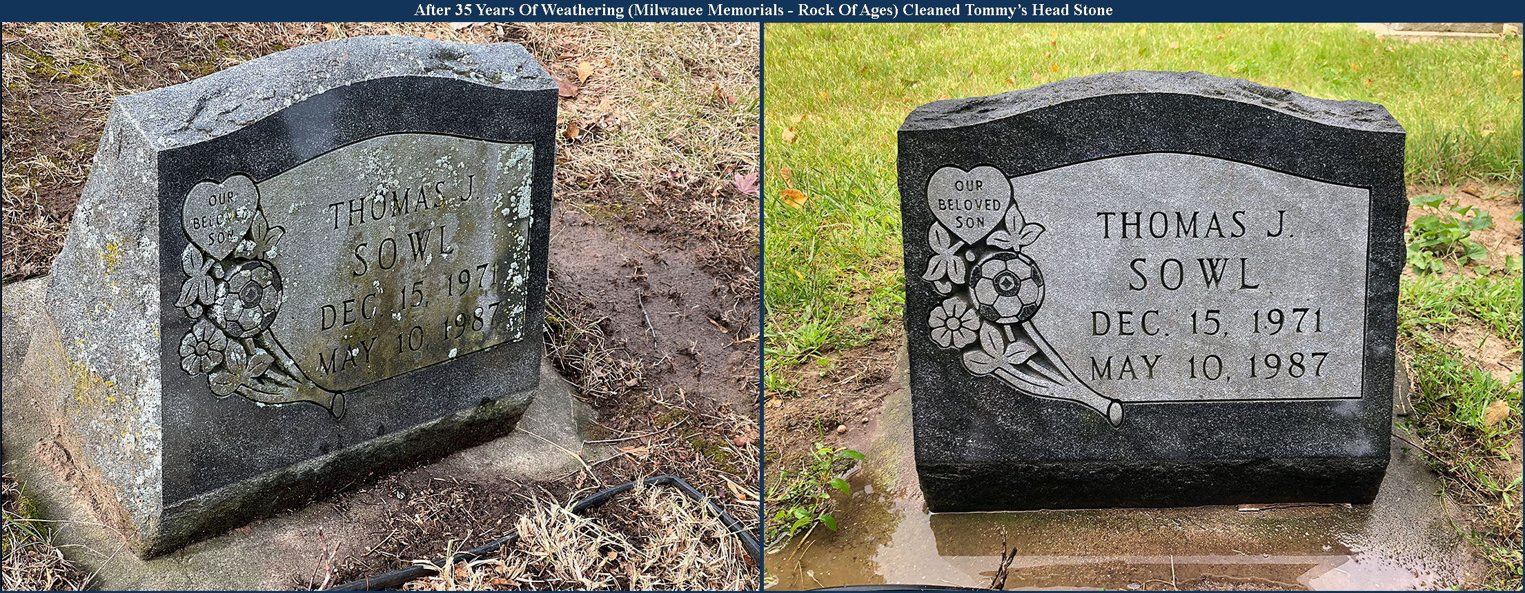 Tommy's Head Stone