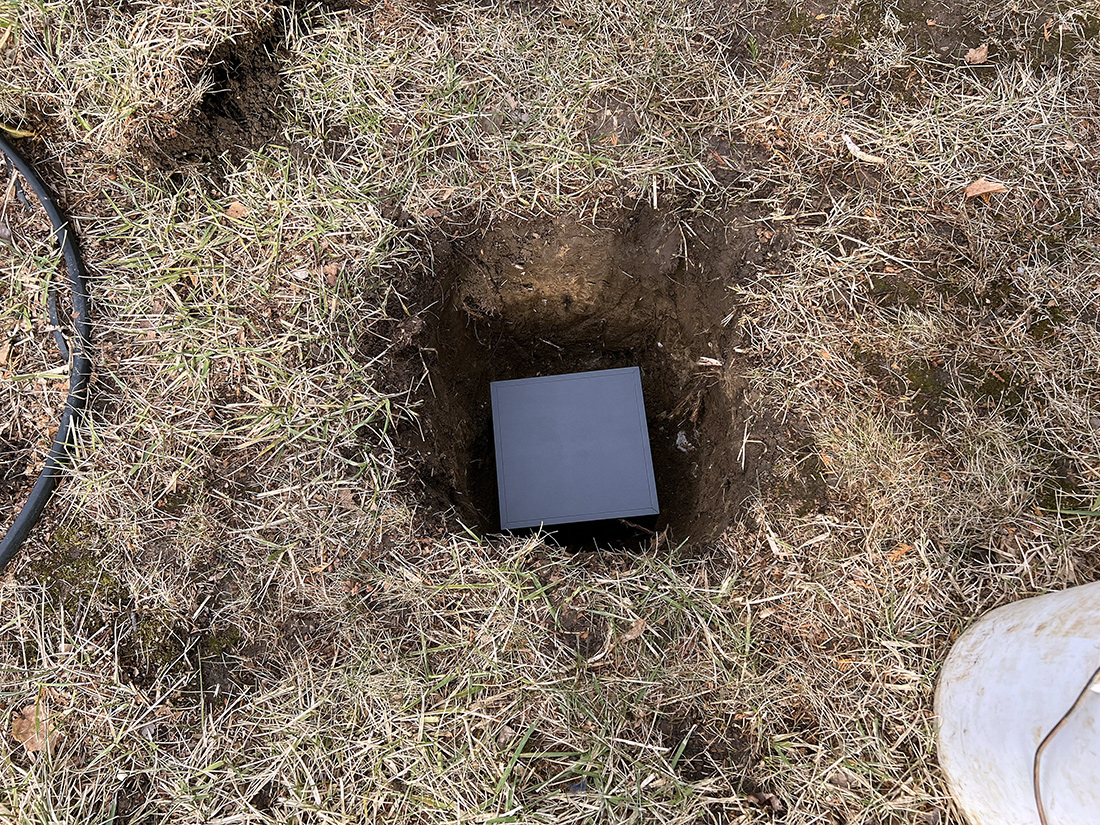 Placing Lorna's Ashes