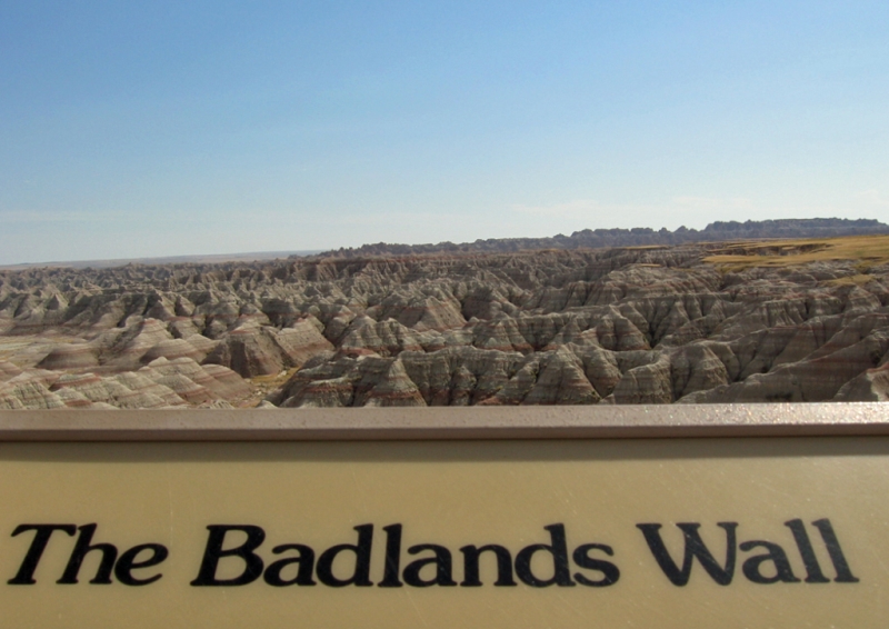 Badlands Wall