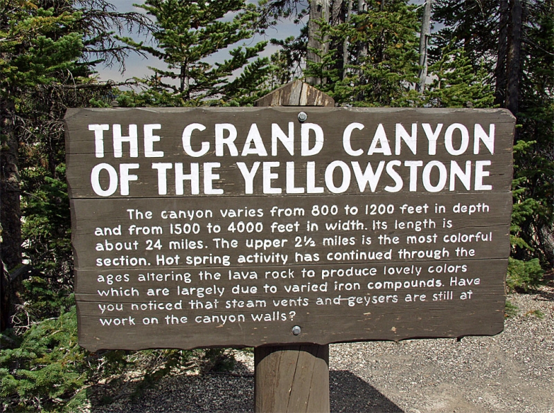 The Grand Canyon Of The Yellowstone