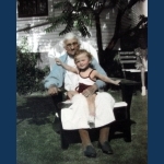 1939 - Grandma Stangel and Peter - 1 year