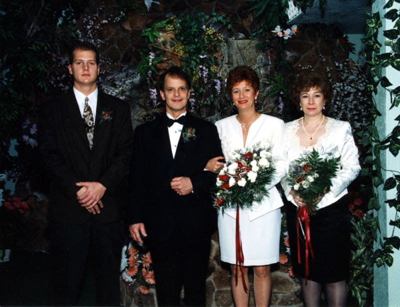 Dan (Lorna's Son), Andy, Lorna and Eileen