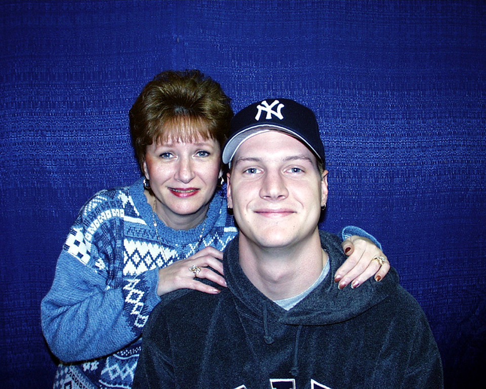 Dan and Mom - 2.21.1999