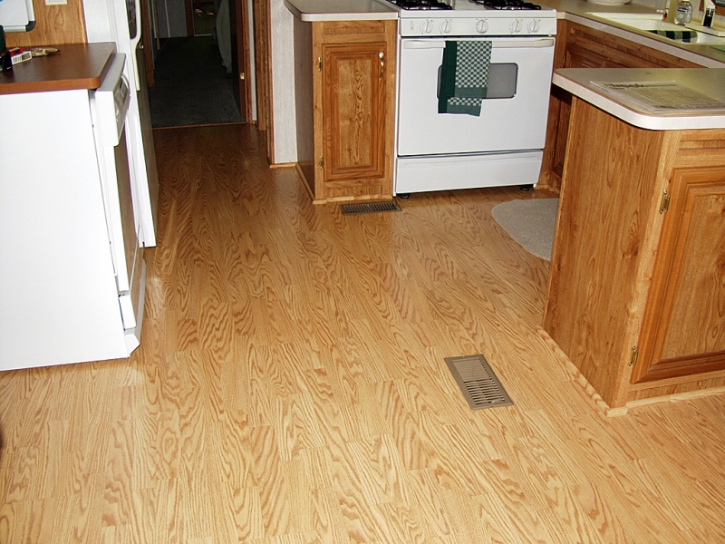 Hardwood Kitchen Floor