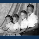1949 - Holly, Andy, Tim and Peter