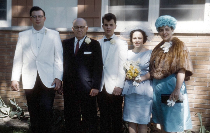 1962 - Peter and Carol's Wedding