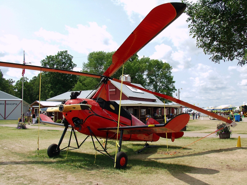An autogyro, also known as gyroplane, gyrocopter, or rotaplane