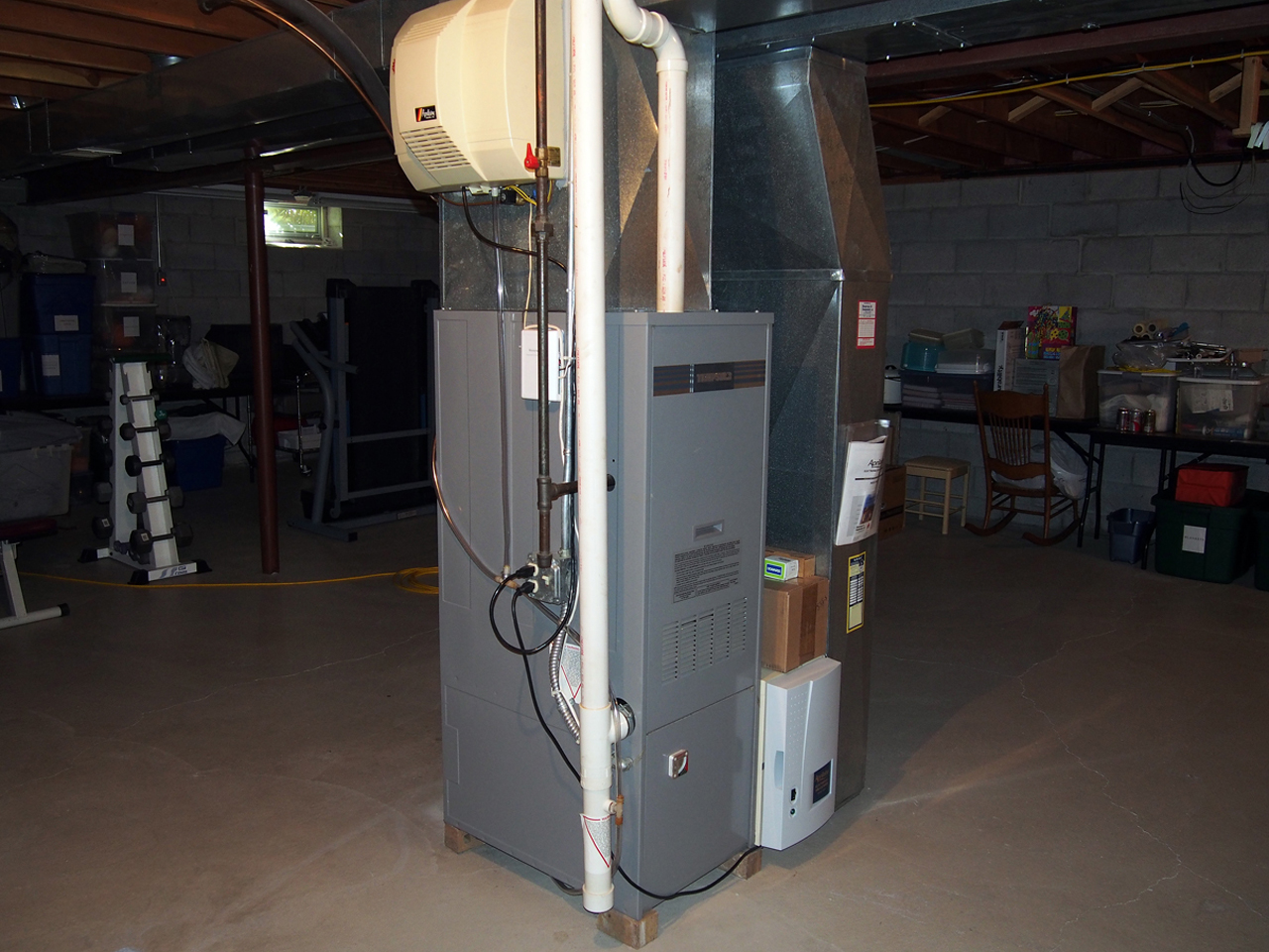 Original Tempstar Furnace Installed When The House Was Built