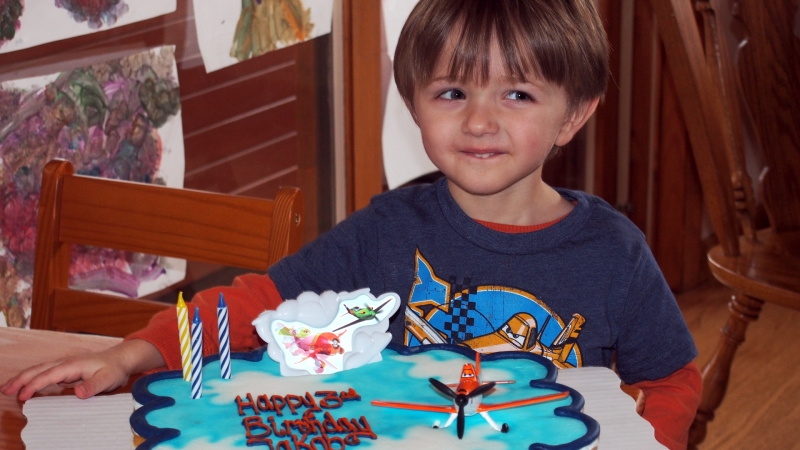 Jakob's Very Own "Planes" Cake