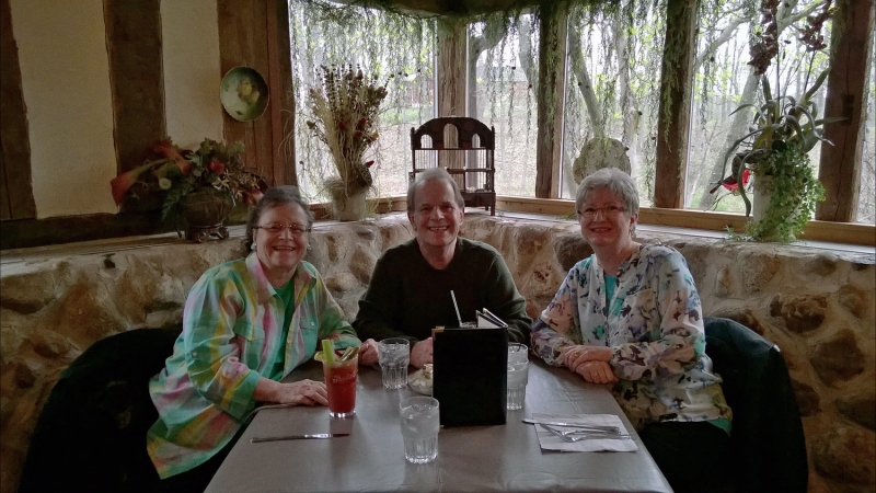 2014.5.14 - Holly, Andy and Lorna - Andy's 69th Birthday